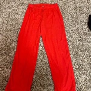Red bottom pjs
